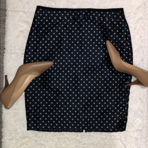 ❗️SOLD❗️Ann Taylor Polka Dot Skirt - Picture 2 of 8
